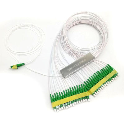 Lc / Apc Konektörü G657a PVC 2 × 32 1metre FTTH Fiber PLC Bölücü