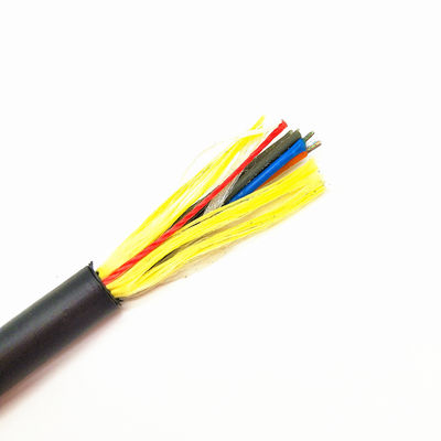 PE OEM 1KM ADSS 5000N 24 Çekirdekli Fiber Optik Kablo