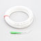 Beyaz 0.9mm FTTH Drop Fiber Optik Kablo, G652d Fiber Optik Kablo