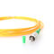 Sc Apc OEM Telekom PVC G657a 5m Fiber Optik Yama kablosu
