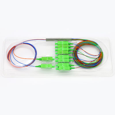 4.3dB 2x8 Çelik Boru Pasif Bölücü Fiber Optik